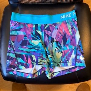 bundle of 11 nike pro spandex shorts all size medium